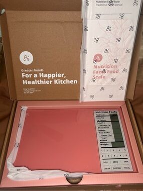 Greater Goods Digital Nutrition Scale